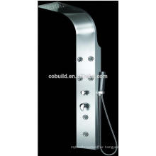 Stainless Steel Large curved shower panel